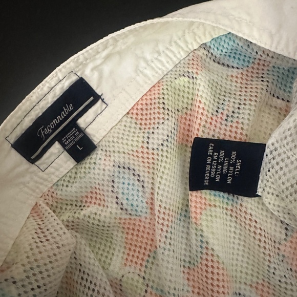 Faconnable Swim Trunks Large Gently worn 100% nylon 36" waist 6.5" inseam - Picture 4 of 4